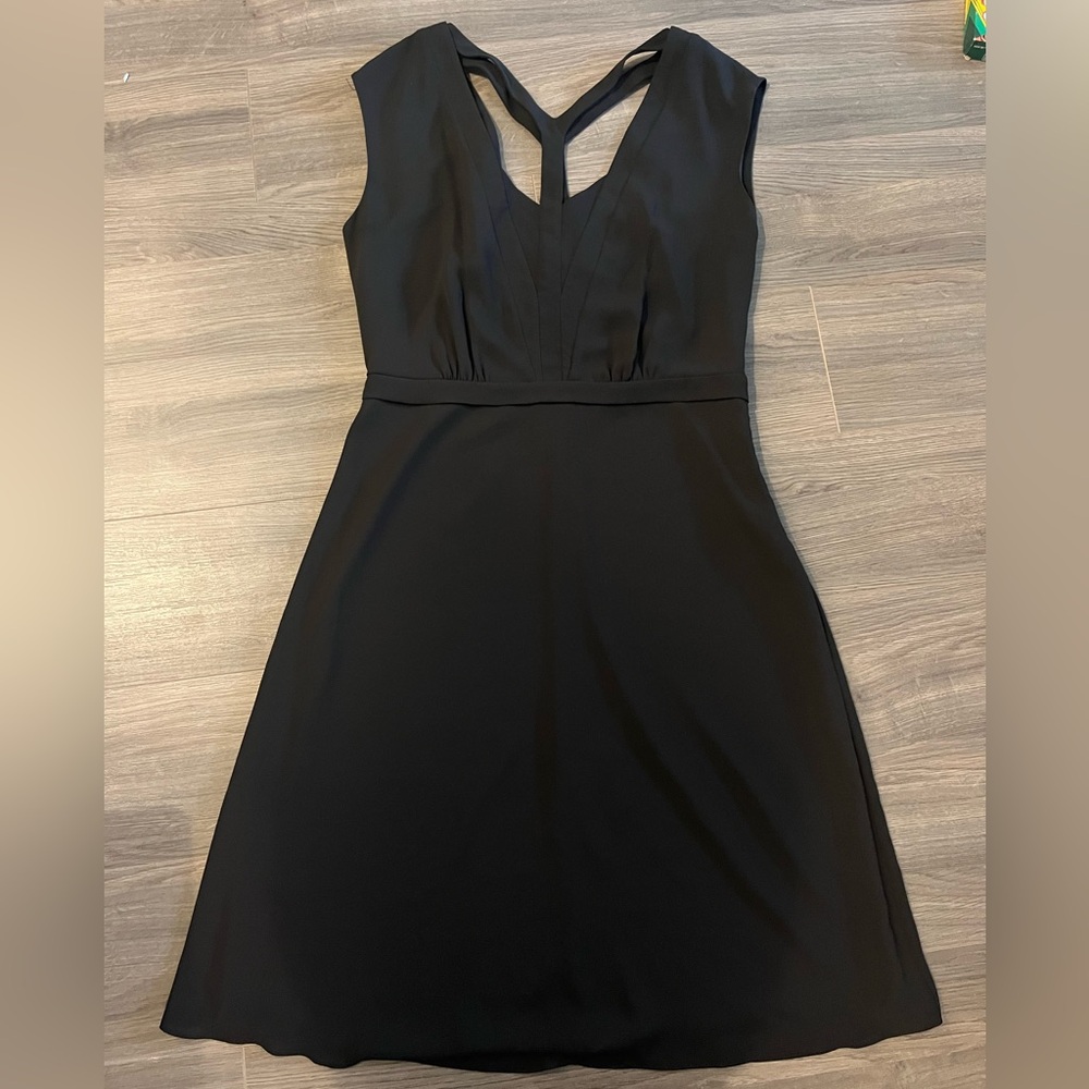 Black mid dress